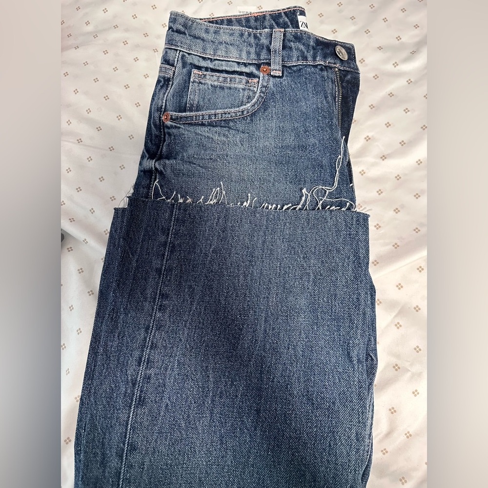Zara wide leg jeans
